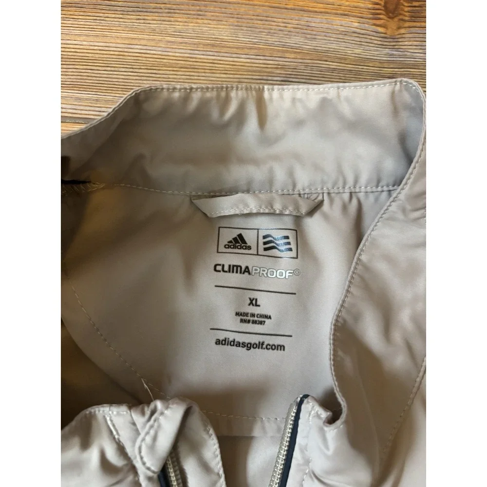 Western Michigan University WMU Adidas Pullover 1/4‎ Zip Wind Shirt Sh/Sl GOLF
